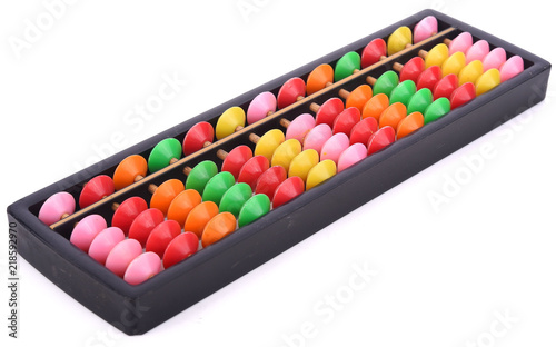  abacus on a white background.