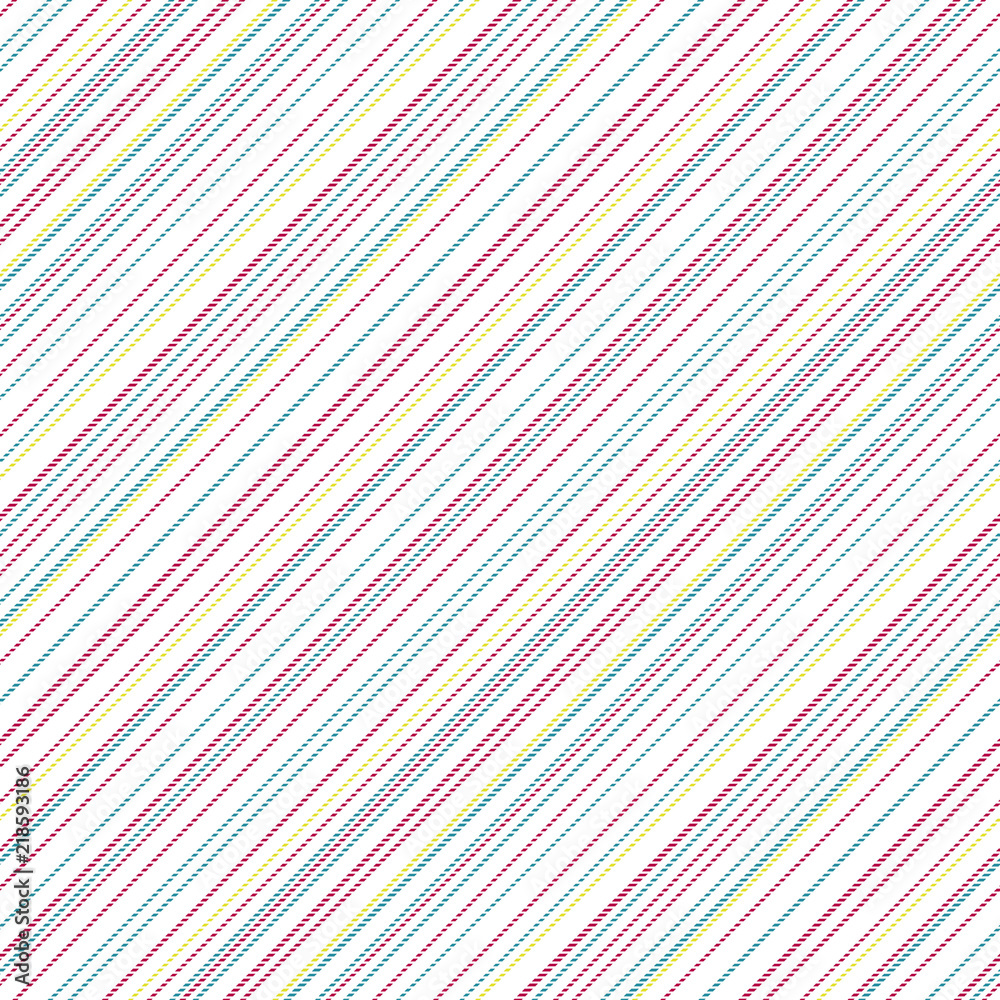 Colors lines on white background abstract pattern