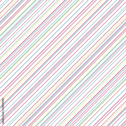 Colors lines on white background abstract pattern