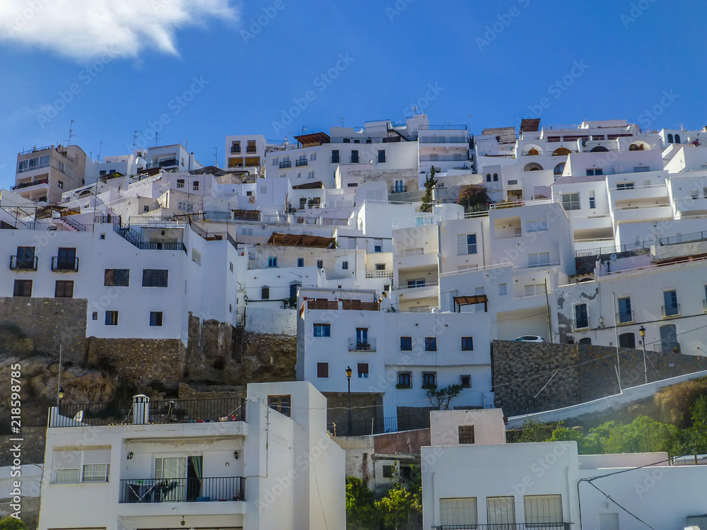 Mojacar, beautiful village of Granada in Andalousia,Spain