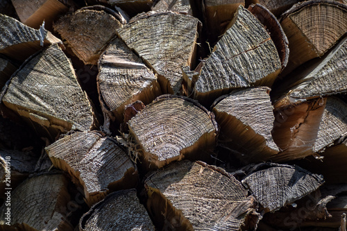 Holzscheite Hintergrund