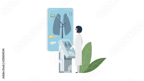 doctor diagnose the disease