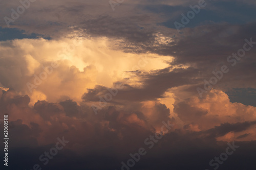 Dramatic clouds sunset  © Stefan