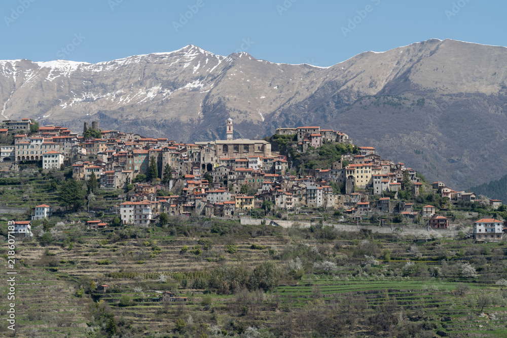 Triora ancient village, Province of Imperia, Italy