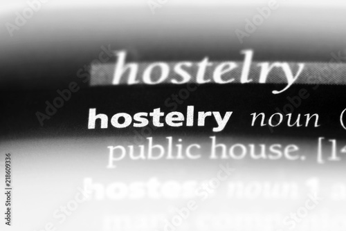 Bilde på lerret hostelry