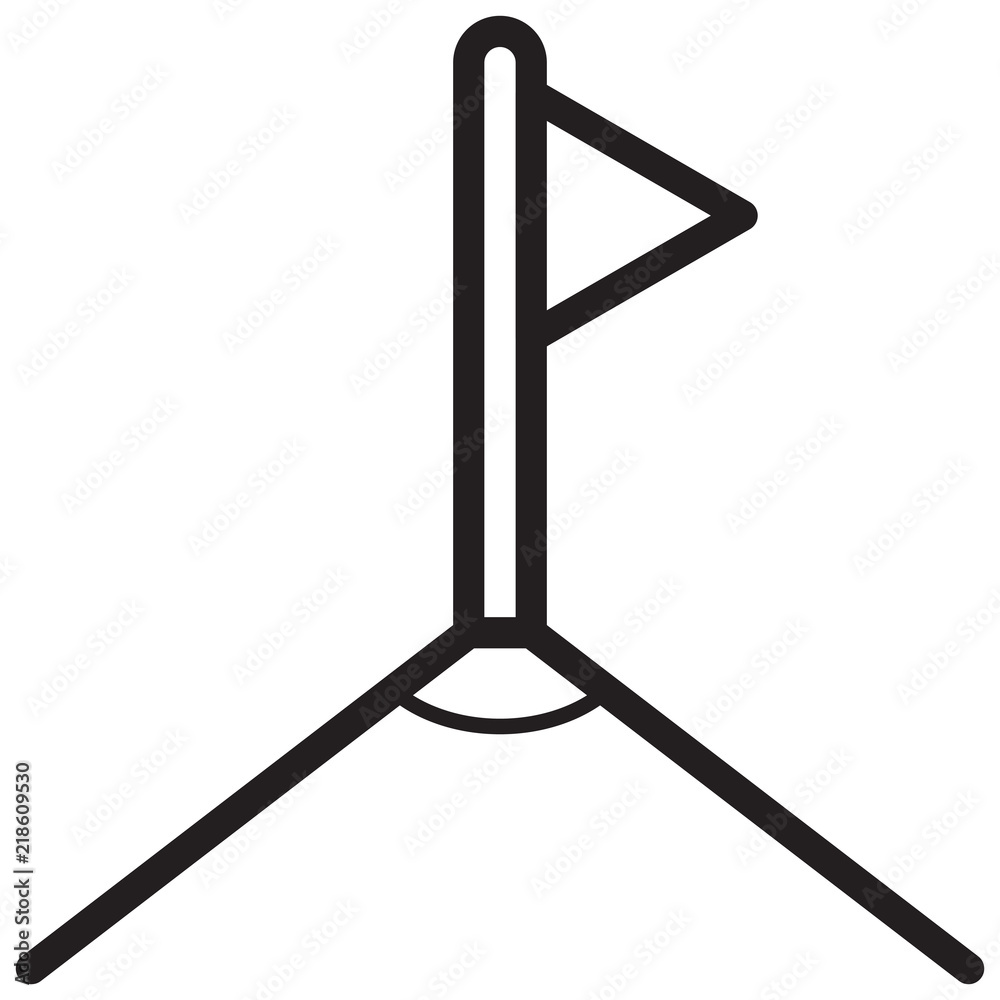Naklejka premium Simple Corner Related Vector Line Icon. Outline Style. Editable Stroke. 128x128 Pixel Perfect.