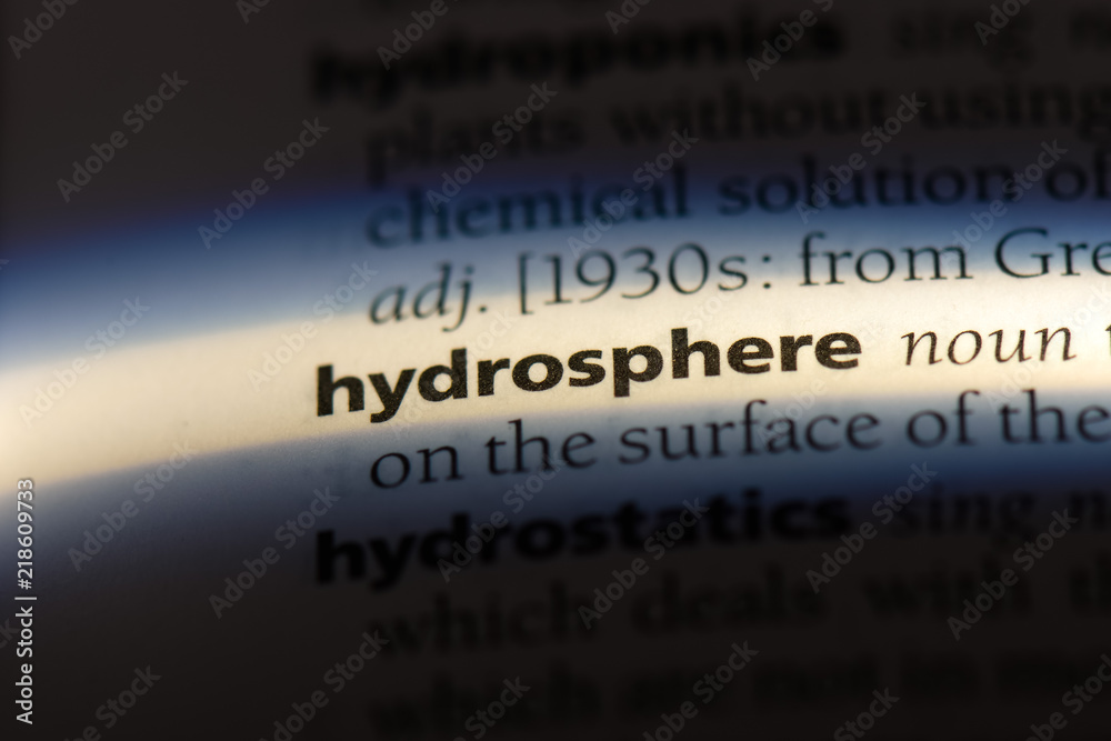 hydrosphere