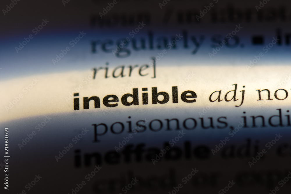 inedible
