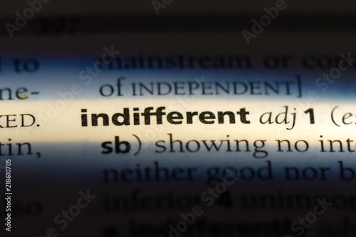 indifferent