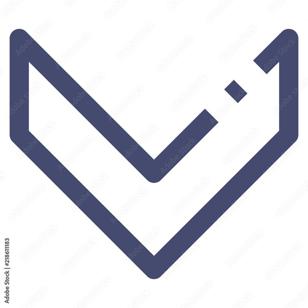 Down Arrow Vector Line Icon 32x32 Pixel Perfect. Editable 2 Pixel Stroke Weight. Direction Icon for Website Mobile App Presentation Down Arrow Vector Line Icon 32x32 Pixel Perfect. Editable 2 Pixel Stroke Weight. Direction Icon for Website Mobile App Presentation