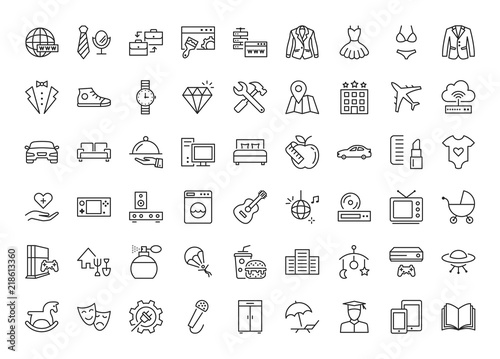 Icons for website photo