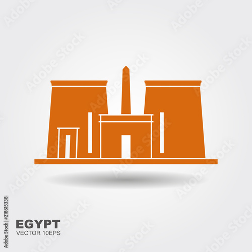 The Temple of Edfu is an ancient Egyptian temple, located on the west bank of the Nile in Edfu, Upper Egypt