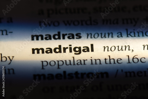 madrigal photo