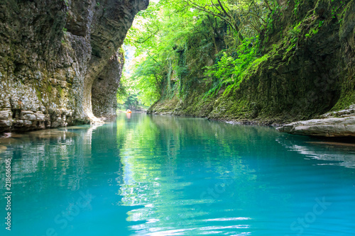 Martvili canyon in Georgia © olyasolodenko