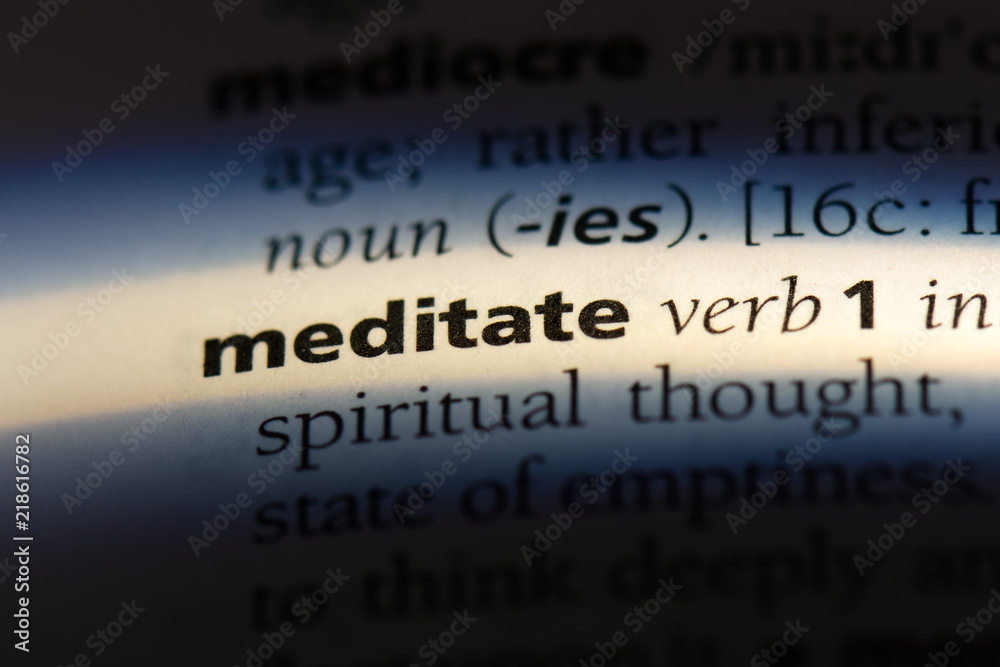 meditate meditate