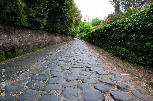 アッピア街道（ローマ、イタリア）ー古代ローマの幹線道路