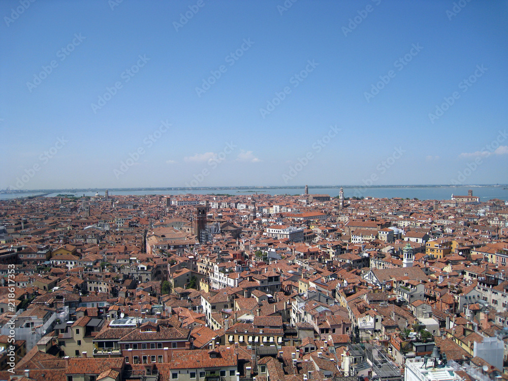 the roofs of Venice