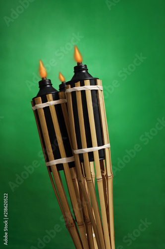 An oil lamp or pelita use for decoration