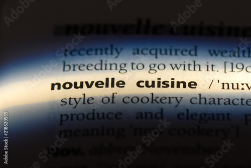 Fotografie nouvelle cuisine