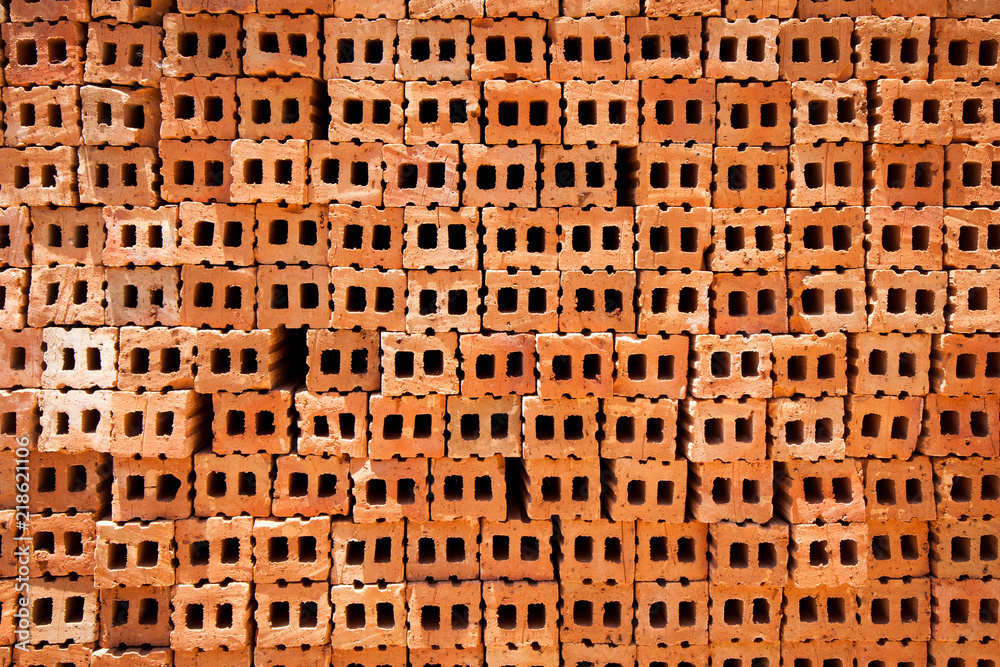 pile of bricks for construction
pile of bricks for construction