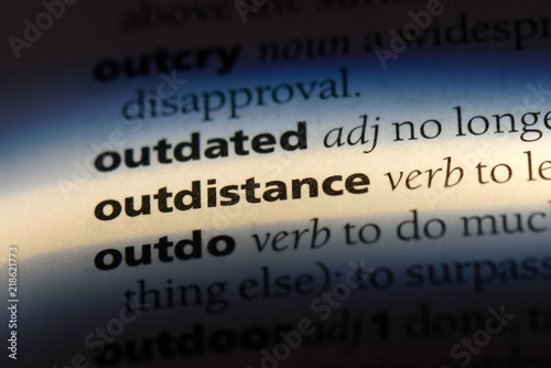 outdistance