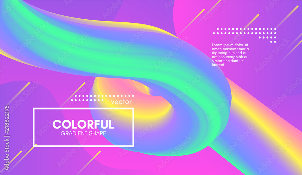 Abstract Wave Gradient Liquid Shape. Pastel Background. Abstract Wave Gradient Liquid Shape. Pastel Background.