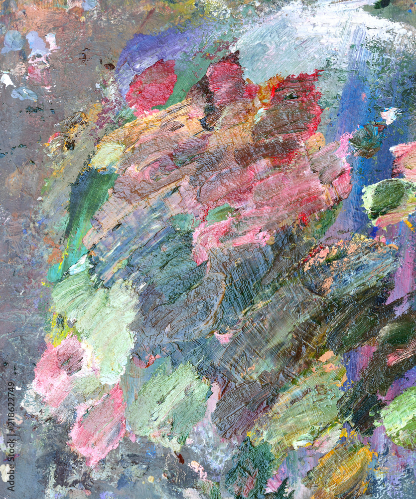 Naklejka premium abstract oil painting