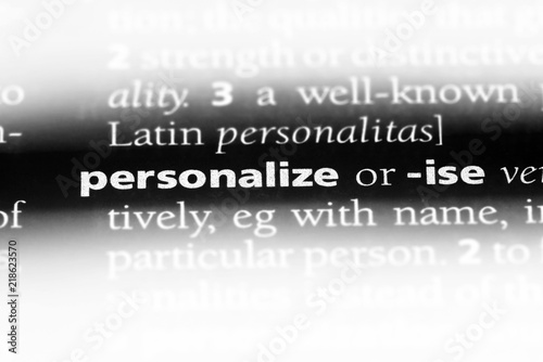 personalize
