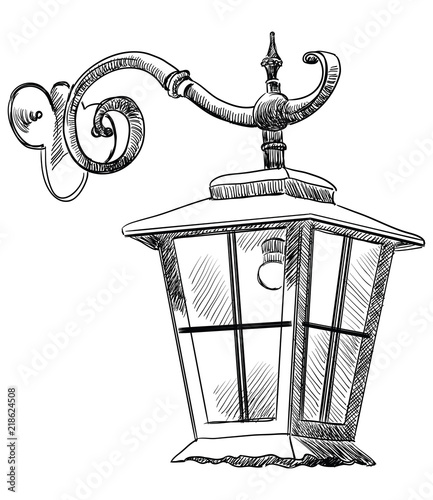 Vector street lantern-2