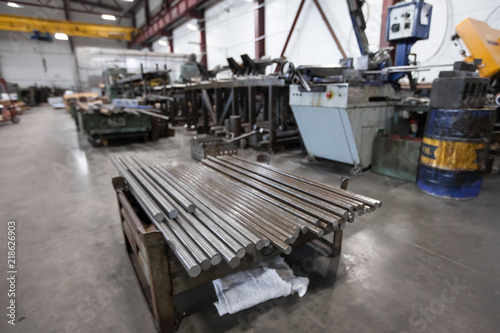 Metalworking plant. Production shop