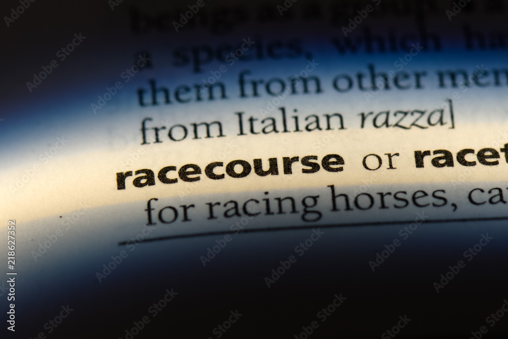 Obraz premium racecourse