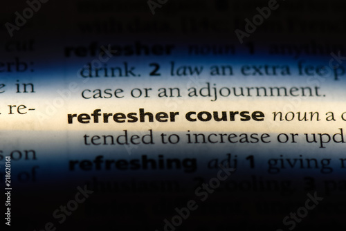Принти на полотні refresher course