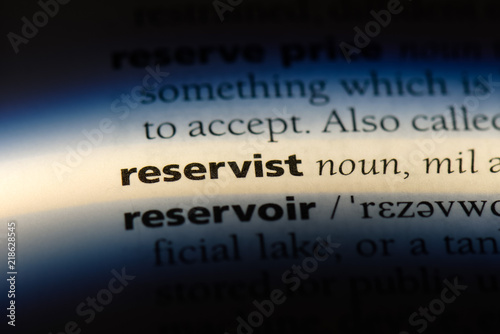 Tableau sur toile reservist
