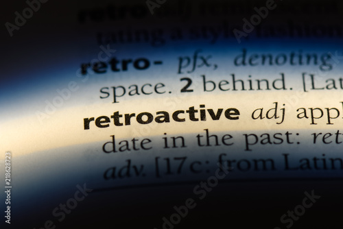 retroactive