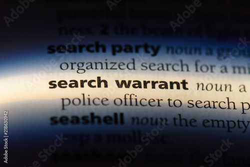 search warrant