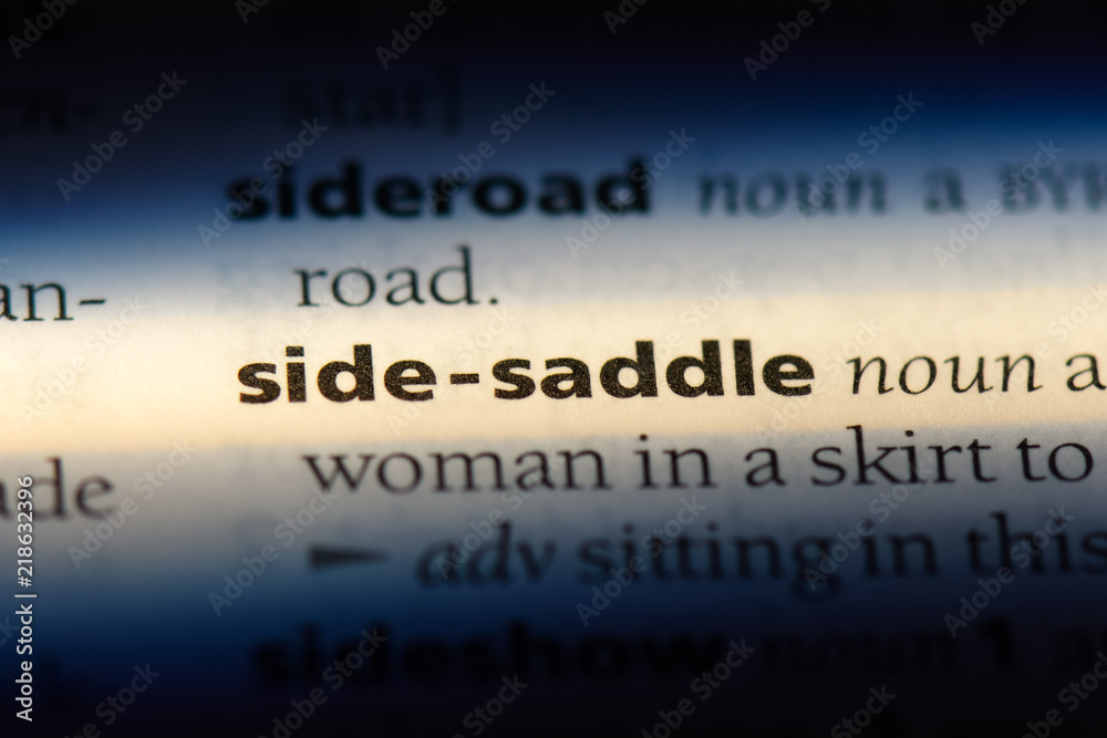 side saddle side saddle