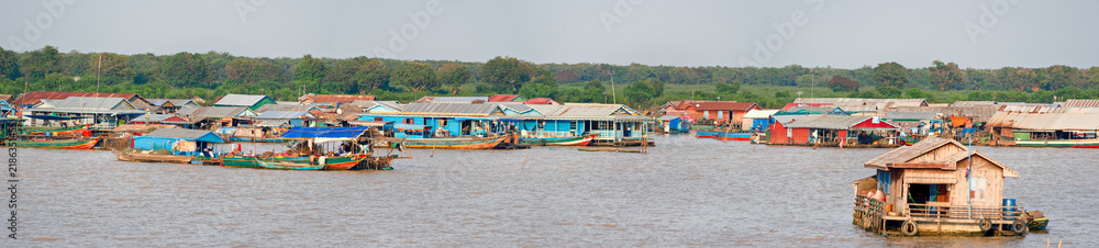Chong Kneas is the floating village at the edge of the lake closest and most accessible to Siem Reap