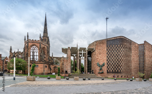 Coventry Cathedral in Warwickshire Engalnd