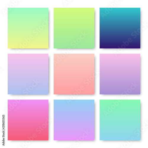 set color gradient bachground
