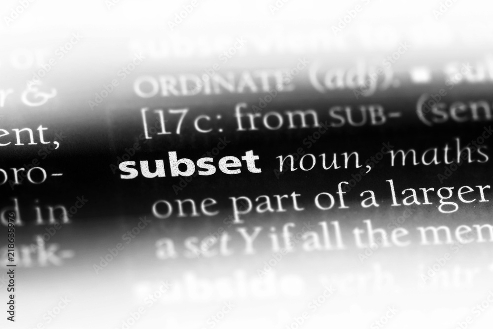 subset