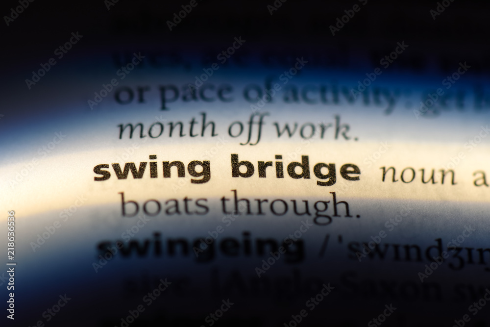 swing bridge swing bridge