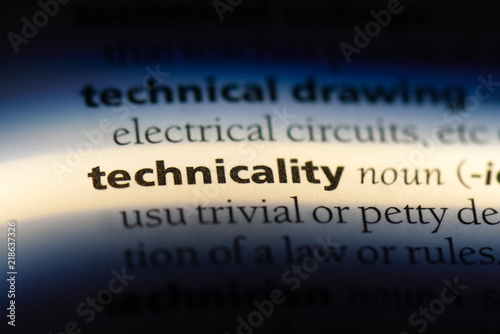 technicality