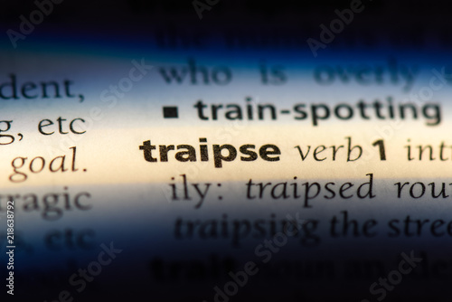 traipse