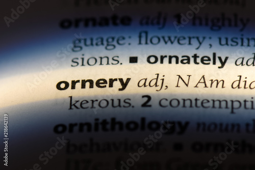 ornery