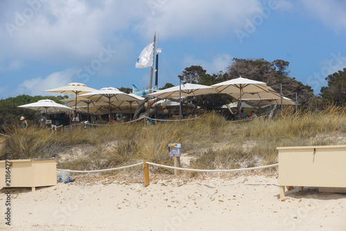 Obraz na płótnie Playa Formentera w salonie