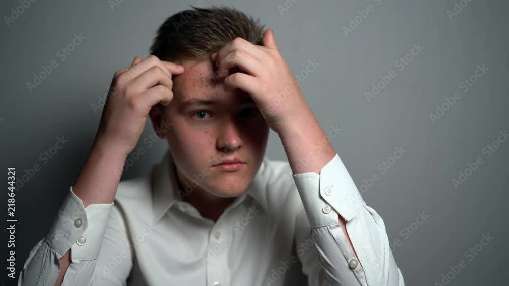 Dermatological problems in a teenager. Dermatological problems in a teenager.