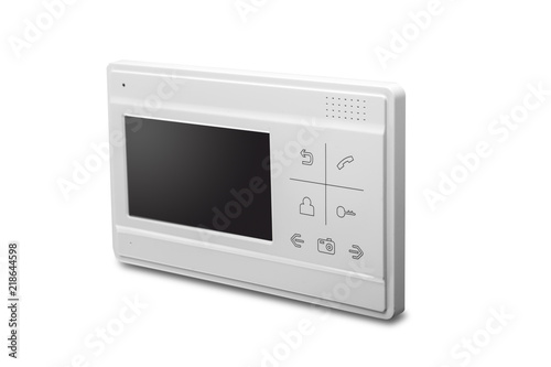 House video intercom isolated on white background
