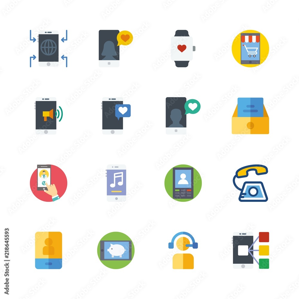 telephone icons set. call, technology, template and sunglasses graphic works telephone icons set. call, technology, template and sunglasses graphic works