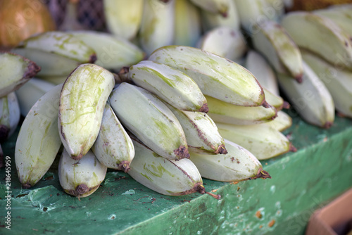 Bunch of banana pao or banana marmelo photo