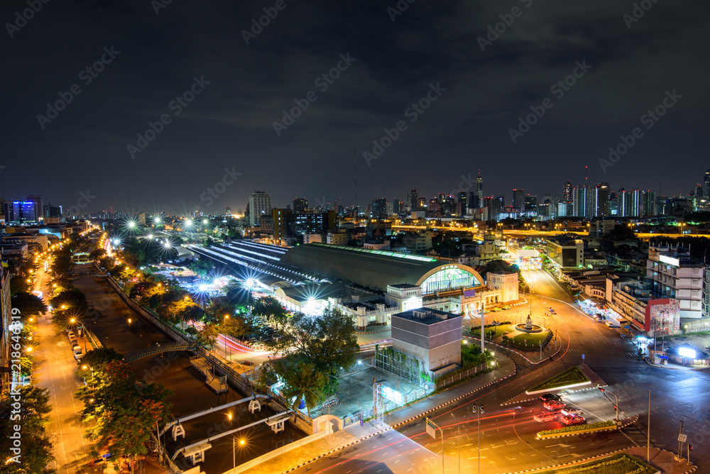 high view of Bangkok city/ High view of Bangkok city high view of Bangkok city/ High view of Bangkok city